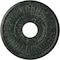 Ekena Millwork Berkshire Medallion (Canopies up to 7"), 15 3/4"OD x 3 7/8"ID x 3/4"P, Painted Turtle Crackle CM15BEPTC - alternate 1